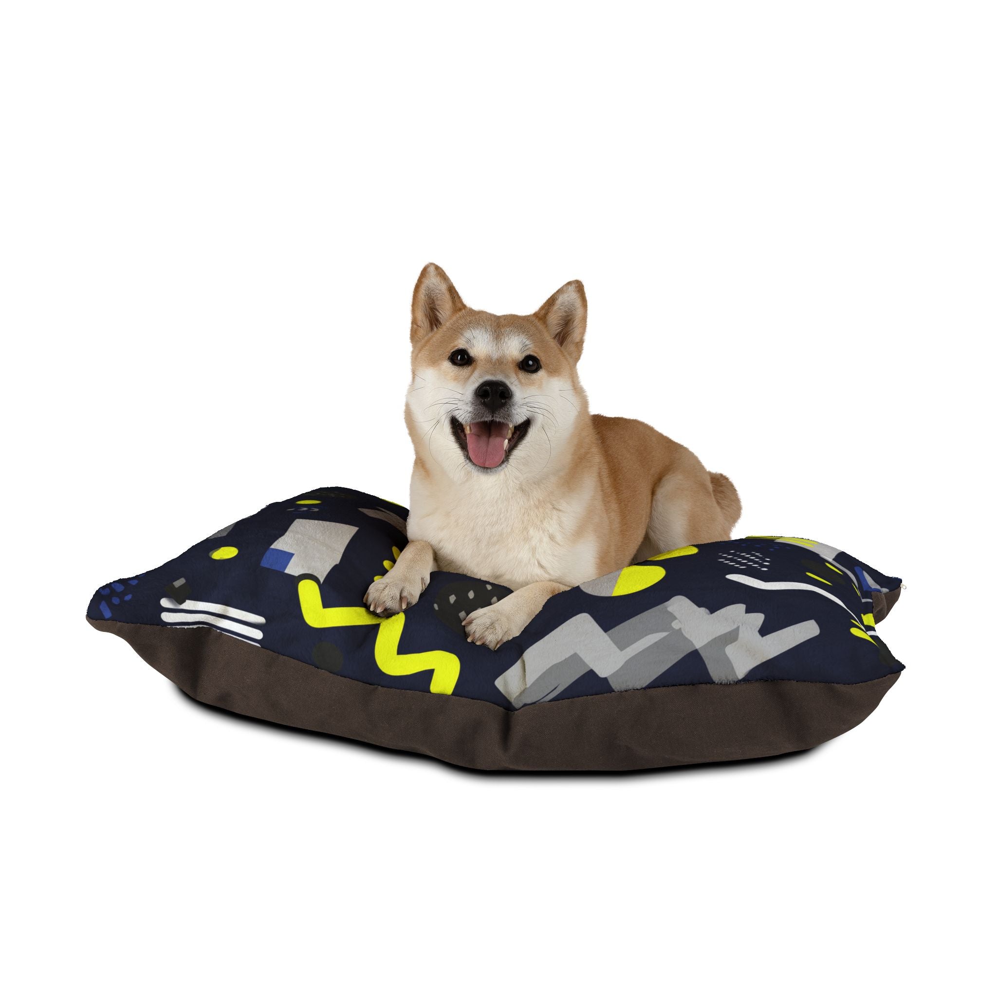 Modern Geo Pattern Pet Bed