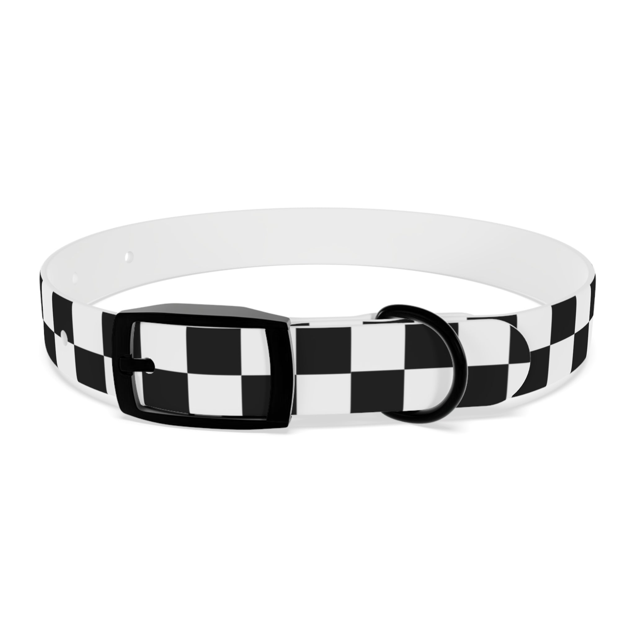 Checkerboard Pup Collar