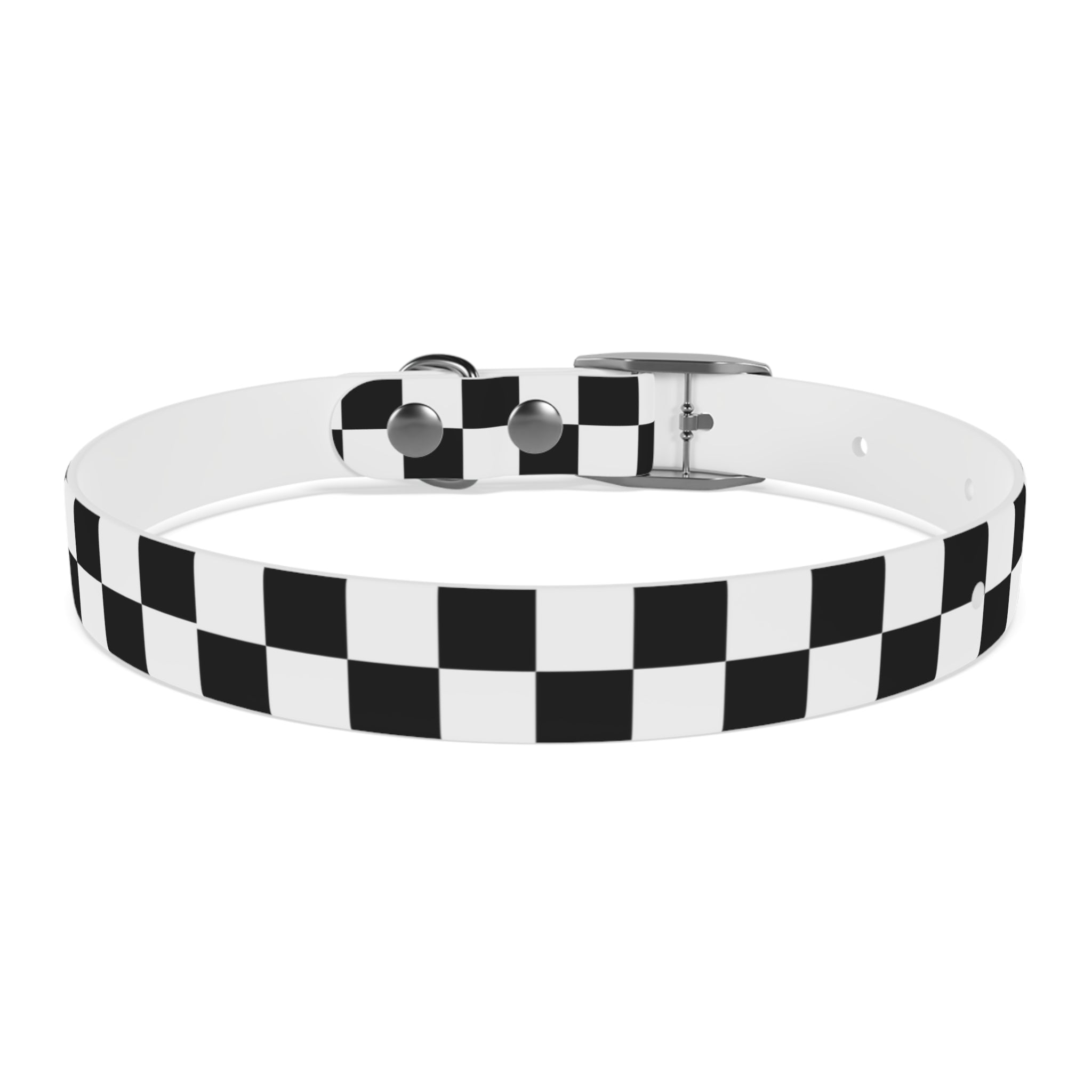 Checkerboard Pup Collar
