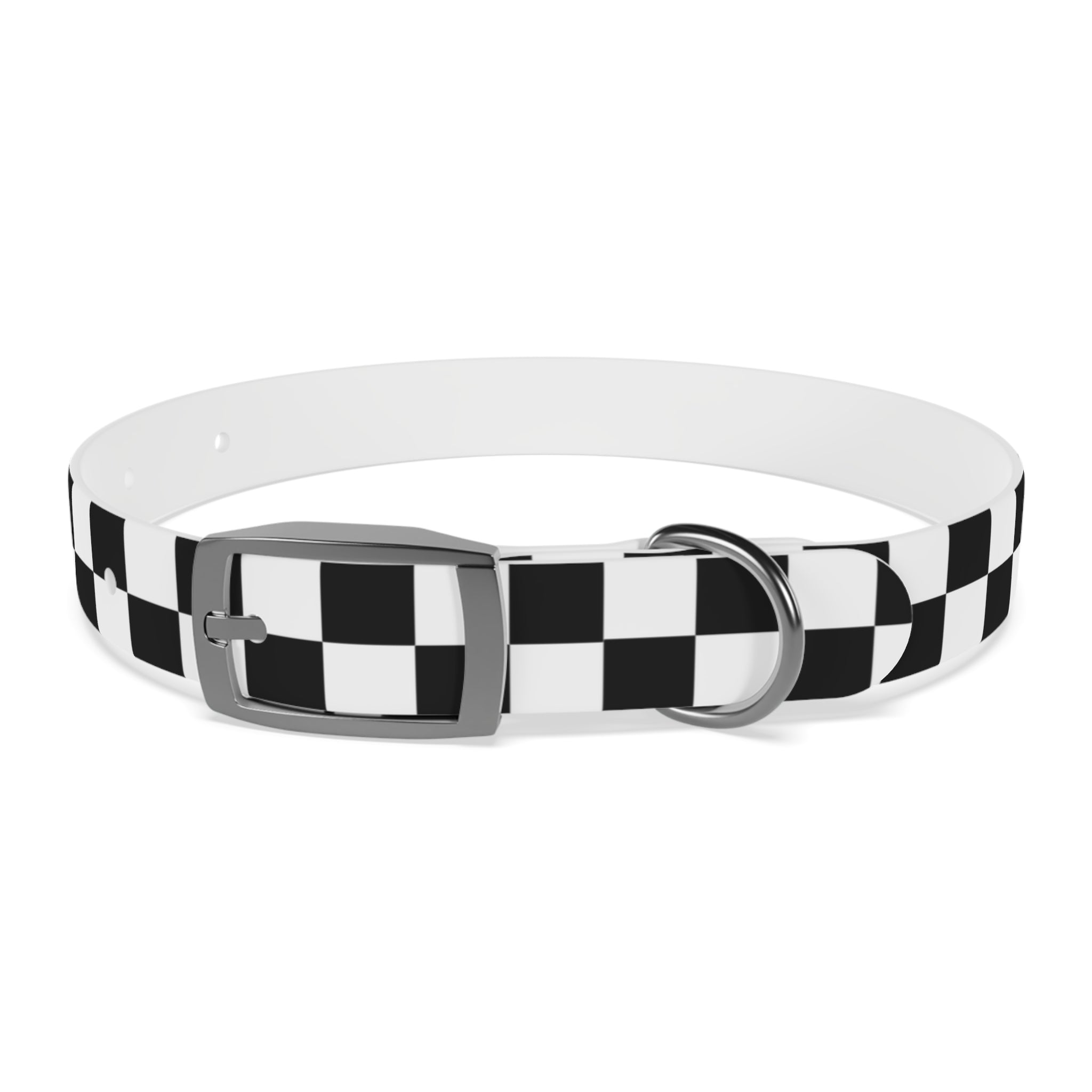 Checkerboard Pup Collar