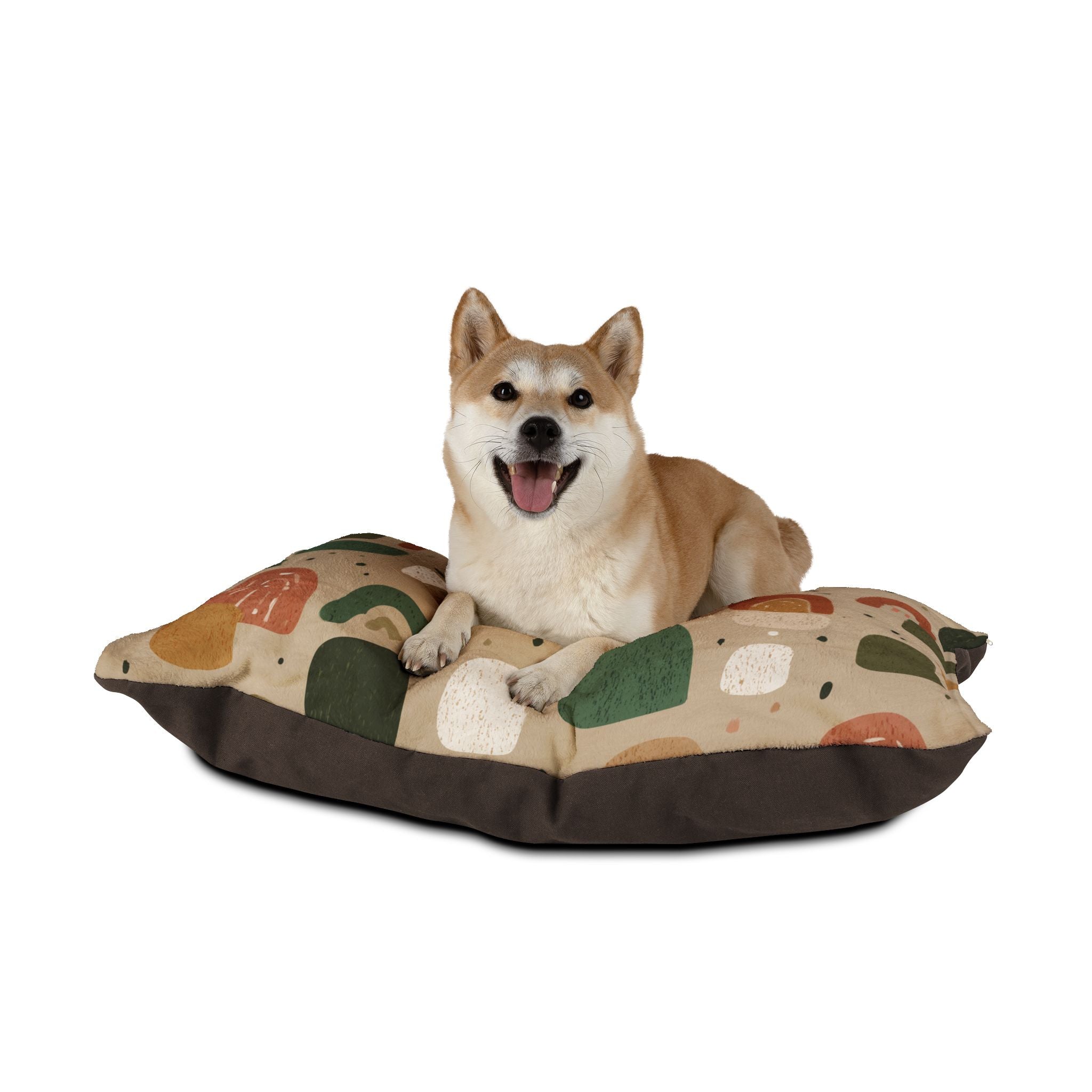 Boho Rainbow Pattern Pet Bed