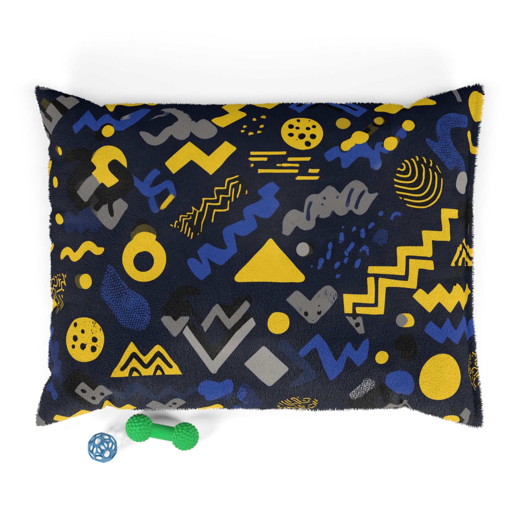 Geometric Night Pet Bed