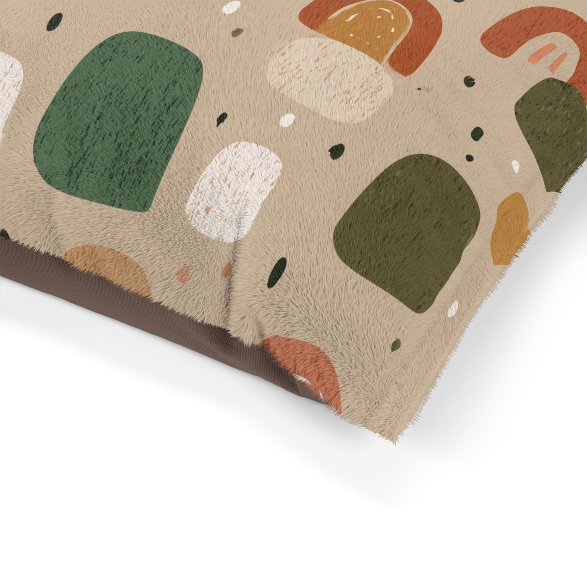 Boho Rainbow Pattern Pet Bed